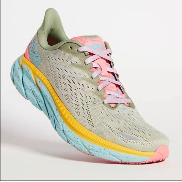 Hoka One One Shoes - Free People X Hoka Clifton Sneakers